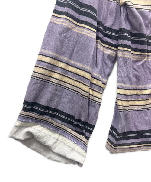 Acne studios（アクネ ストゥディオズ）Acne studios (アクネ ストゥディオズ) 長袖カットソー パープル サイズ:Sの古着・服飾アイテム