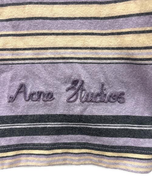 Acne studios（アクネ ストゥディオズ）Acne studios (アクネ ストゥディオズ) 長袖カットソー パープル サイズ:Sの古着・服飾アイテム