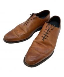HERRING SHOES（ヘリングシューズ）の古着「ウィングチップシューズ」｜ブラウン