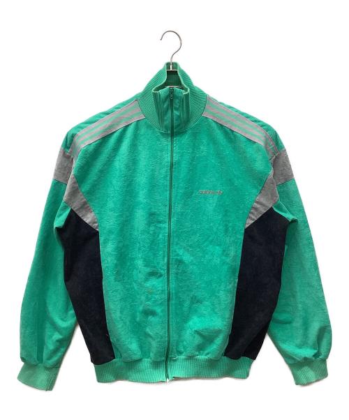 VINTAGE adidas（ヴィンテージ アディダス）VINTAGE adidas (ヴィンテージ アディダス) ジップパーカー グリーン サイズ:Lの古着・服飾アイテム