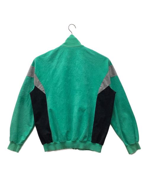 VINTAGE adidas（ヴィンテージ アディダス）VINTAGE adidas (ヴィンテージ アディダス) ジップパーカー グリーン サイズ:Lの古着・服飾アイテム