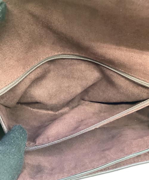 COACH（コーチ）COACH (コーチ) ハンドバッグ ブラウン×ブラックの古着・服飾アイテム