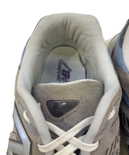 NEW BALANCE（ニューバランス）NEW BALANCE (ニューバランス) ローカットスニーカー グレー×ブルー サイズ:29の古着・服飾アイテム