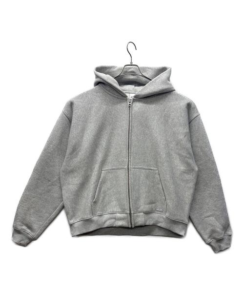 PALACE（パレス）PALACE (パレス) unisex zip hood グレー サイズ:Lの古着・服飾アイテム