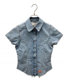 ERL×LEVI'S（イーアールエル×リーバイス）の古着「デニムシャツ」｜スカイブルー