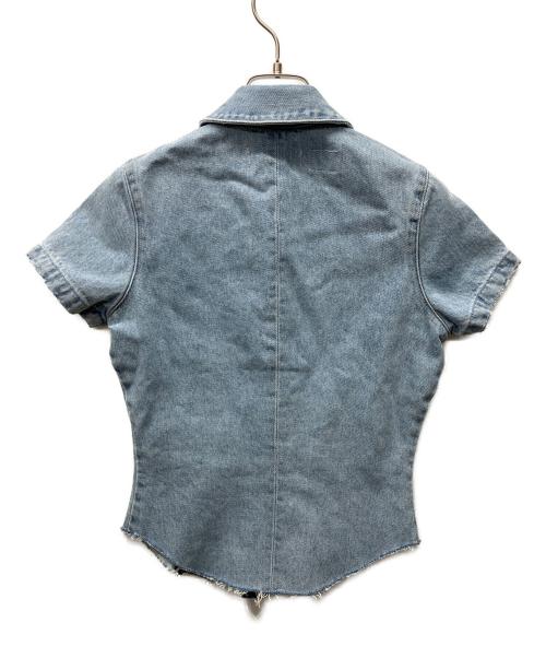 ERL（イーアールエル）ERL (イーアールエル) LEVI'S (リーバイス) デニムシャツ スカイブルー サイズ:XSの古着・服飾アイテム
