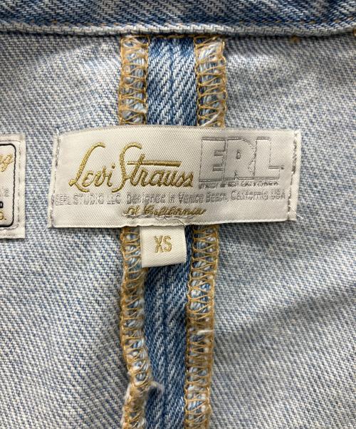 ERL（イーアールエル）ERL (イーアールエル) LEVI'S (リーバイス) デニムシャツ スカイブルー サイズ:XSの古着・服飾アイテム