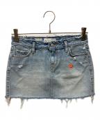 ERL×LEVI'Sイーアールエル×リーバイス）の古着「デニムスカート」｜スカイブルー