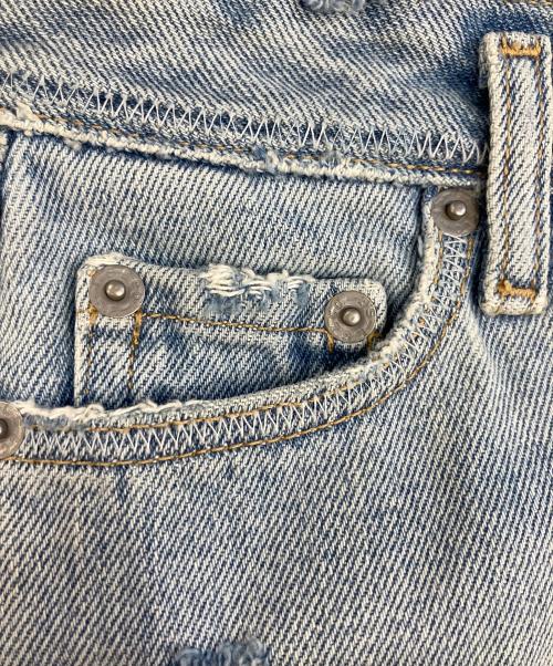 ERL（イーアールエル）ERL (イーアールエル) LEVI'S (リーバイス) デニムスカート スカイブルー サイズ:W24の古着・服飾アイテム