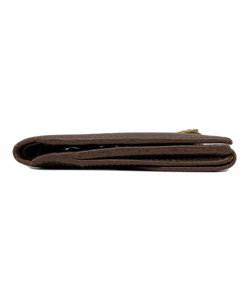 GUCCI（グッチ）GUCCI (グッチ) 2つ折り財布 ブラウンの古着・服飾アイテム