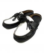 PARABOOT×UNITED ARROWSパラブーツ×ユナイテッドアローズ）の古着「ミュール」｜ホワイト×ブラック