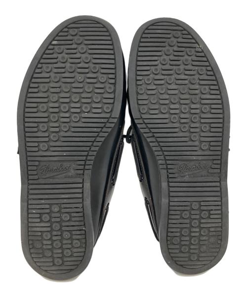 PARABOOT（パラブーツ）PARABOOT (パラブーツ) UNITED ARROWS (ユナイテッドアローズ) ミュール ホワイト×ブラック サイズ:不明の古着・服飾アイテム