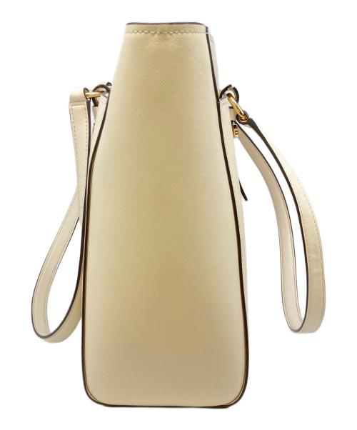 MICHAEL KORS（マイケルコース）MICHAEL KORS (マイケルコース) トートバッグ ベージュの古着・服飾アイテム