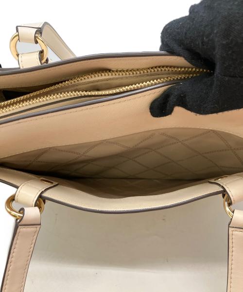 MICHAEL KORS（マイケルコース）MICHAEL KORS (マイケルコース) トートバッグ ベージュの古着・服飾アイテム