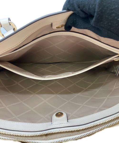 MICHAEL KORS（マイケルコース）MICHAEL KORS (マイケルコース) トートバッグ ベージュの古着・服飾アイテム