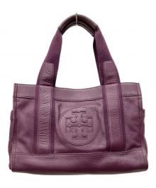 TORY BURCH（トリーバーチ）の古着「ハンドバッグ」｜パープル