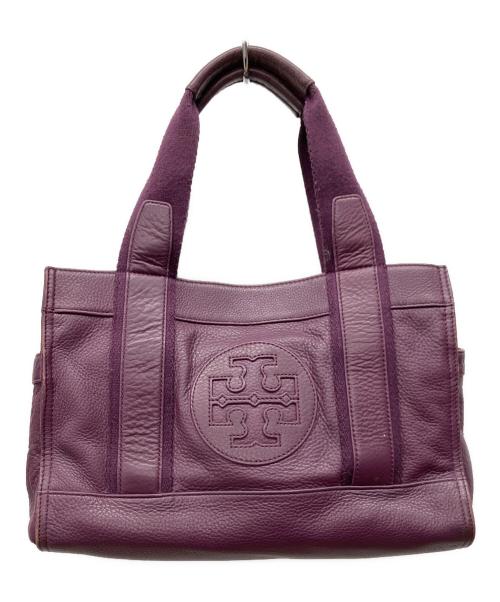 TORY BURCH（トリーバーチ）TORY BURCH (トリーバーチ) ハンドバッグ パープルの古着・服飾アイテム