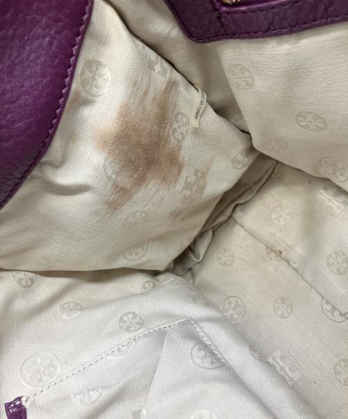 TORY BURCH（トリーバーチ）TORY BURCH (トリーバーチ) ハンドバッグ パープルの古着・服飾アイテム