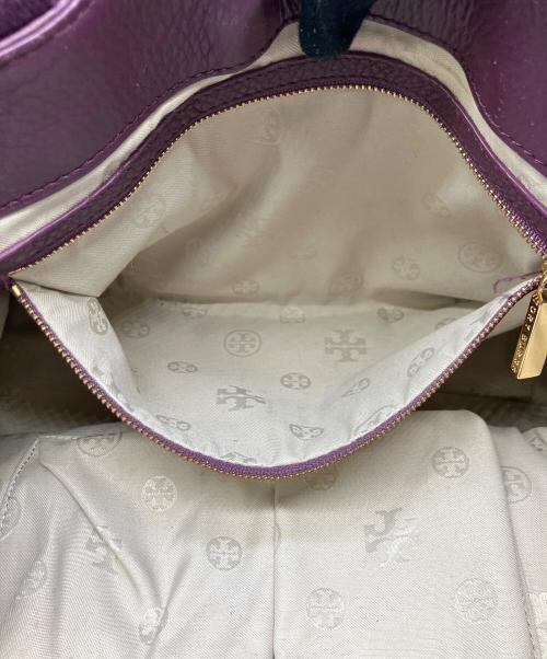 TORY BURCH（トリーバーチ）TORY BURCH (トリーバーチ) ハンドバッグ パープルの古着・服飾アイテム