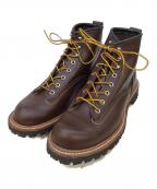 RED WINGレッドウィング）の古着「ラインマンブーツ」｜ブラウン
