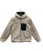 Patagoniaパタゴニア）の古着「リバーシブルフリースジャケット」｜グリーン×ベージュ