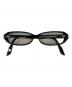 GUCCI (グッチ) 伊達眼鏡 ブラック：5000円