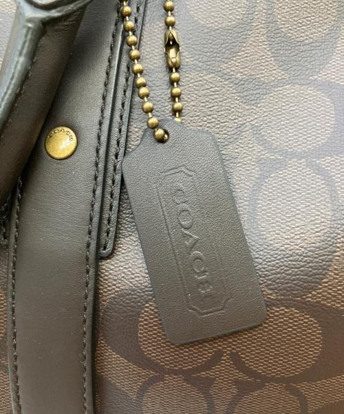 COACH（コーチ）COACH (コーチ) ボストンバッグ ブラウンの古着・服飾アイテム