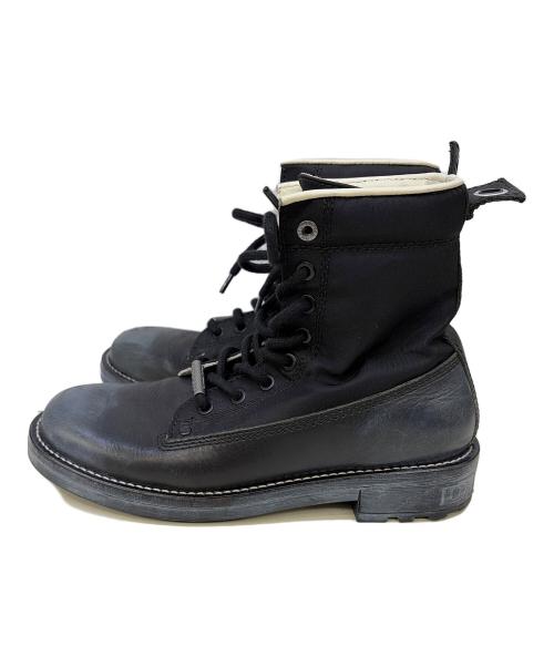 DIESEL（ディーゼル）DIESEL (ディーゼル) ブーツ ブラック サイズ:24.5cmの古着・服飾アイテム