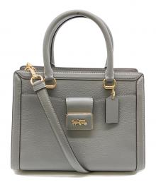 COACH（コーチ）の古着「2WAYバッグ」｜グレー