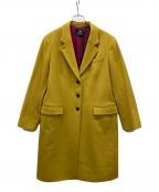 PAUL SMITHポールスミス）の古着「チェスターコート」｜イエロー