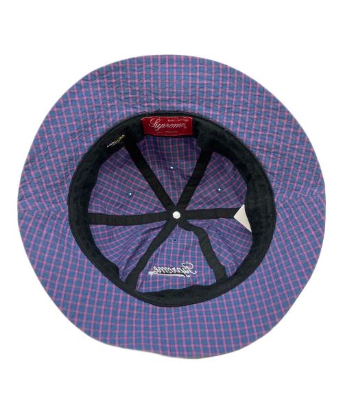 SUPREME（シュプリーム）SUPREME (シュプリーム) Cordura (コーデュラ) ハット ピンク×パープルの古着・服飾アイテム