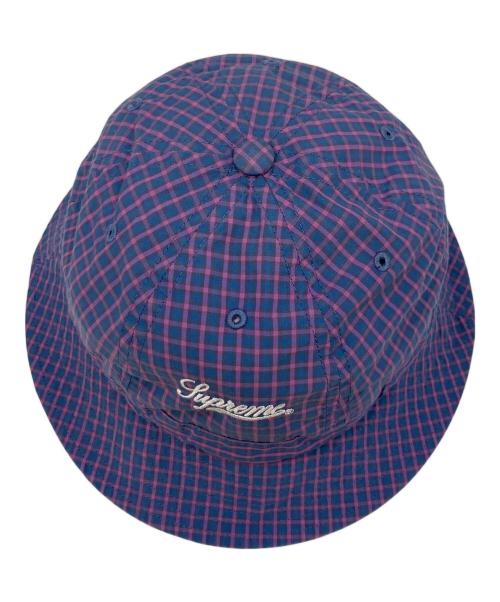 SUPREME（シュプリーム）SUPREME (シュプリーム) Cordura (コーデュラ) ハット ピンク×パープルの古着・服飾アイテム
