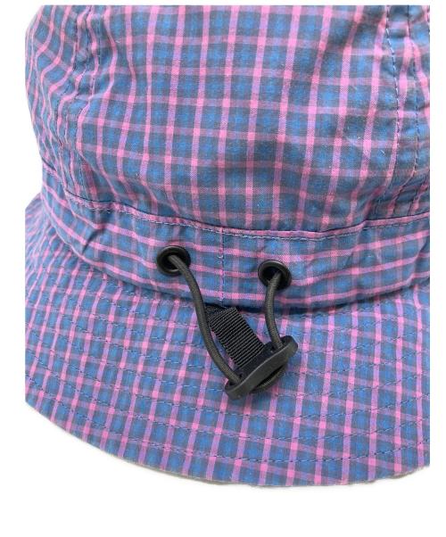 SUPREME（シュプリーム）SUPREME (シュプリーム) Cordura (コーデュラ) ハット ピンク×パープルの古着・服飾アイテム