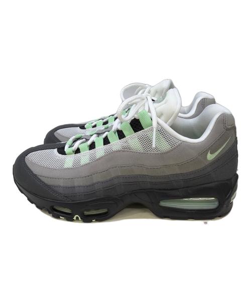 NIKE（ナイキ）NIKE (ナイキ) エア マックス 95 ビッグ バブル グレー×グリーン サイズ:27.5cmの古着・服飾アイテム