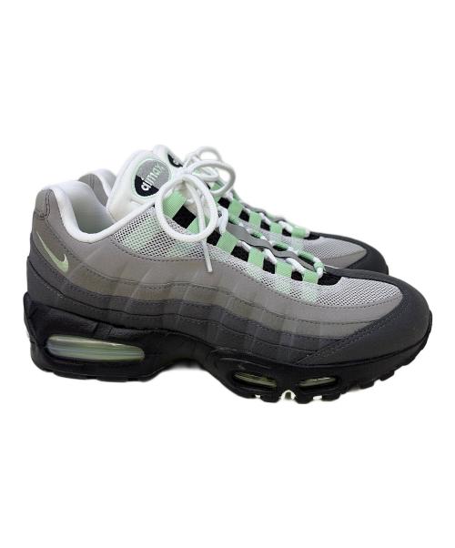 NIKE（ナイキ）NIKE (ナイキ) エア マックス 95 ビッグ バブル グレー×グリーン サイズ:27.5cmの古着・服飾アイテム