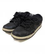 NIKE×WASTED YOUTHナイキ×ウェイステッドユース）の古着「ローカットスニーカー」｜ブラック