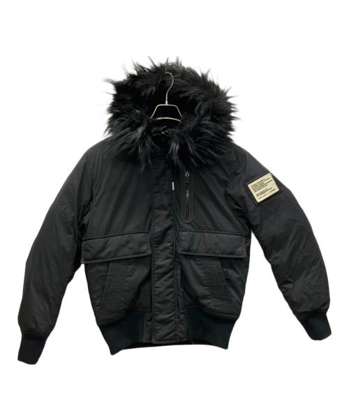 DIESEL（ディーゼル）DIESEL (ディーゼル) 中綿ジャケット ブラック サイズ:Sの古着・服飾アイテム