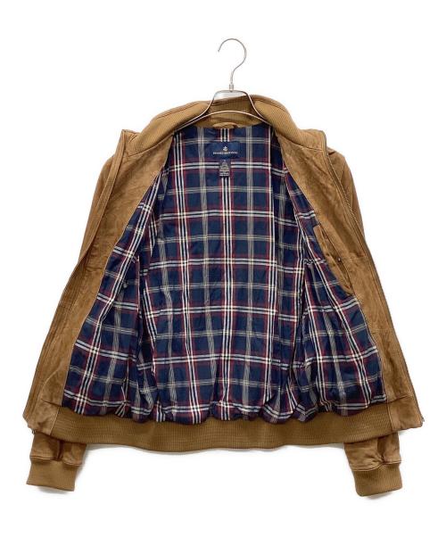 BROOKS BROTHERS（ブルックスブラザーズ）BROOKS BROTHERS (ブルックスブラザーズ) スエードブルゾン ブラウン サイズ:Sの古着・服飾アイテム