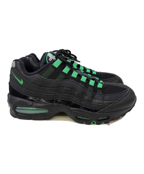 NIKE（ナイキ）NIKE (ナイキ) ローカットスニーカー ブラック×グリーン サイズ:28.5の古着・服飾アイテム