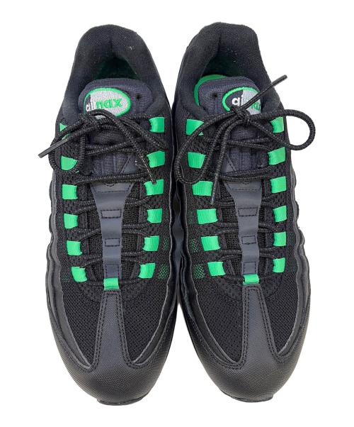 NIKE（ナイキ）NIKE (ナイキ) ローカットスニーカー ブラック×グリーン サイズ:28.5の古着・服飾アイテム