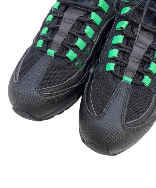 NIKE（ナイキ）NIKE (ナイキ) ローカットスニーカー ブラック×グリーン サイズ:28.5の古着・服飾アイテム
