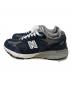 NEW BALANCE (ニューバランス) スニーカー ネイビー×グレー サイズ:28：22000円