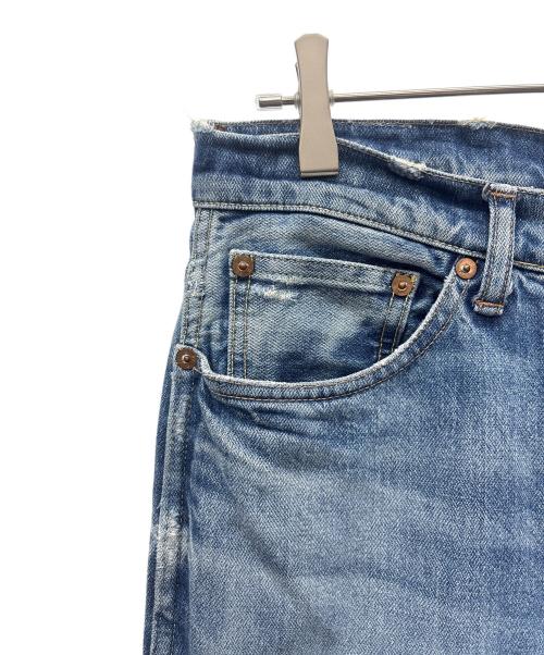 Ron Herman（ロンハーマン）Ron Herman (ロンハーマン) ダメージ加工デニムパンツ ライトインディゴ サイズ:81の古着・服飾アイテム