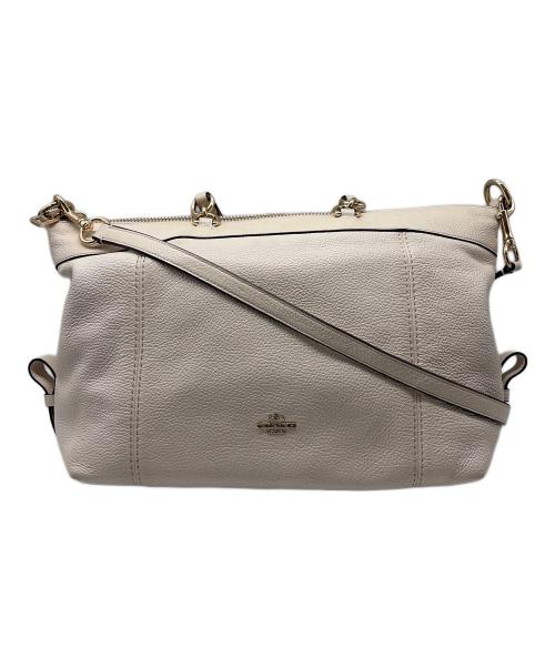 COACH（コーチ）COACH (コーチ) 2WAYバッグ ベージュの古着・服飾アイテム