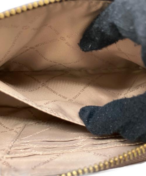 MICHAEL KORS（マイケルコース）MICHAEL KORS (マイケルコース) ショルダーバッグ ブラウン×ベージュの古着・服飾アイテム