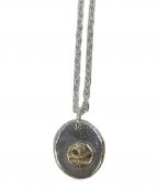 THE ONE OCEAN JEWELRYオーシャンジュエリー）の古着「ゴールドモチーフ タタキメタルペンダント」