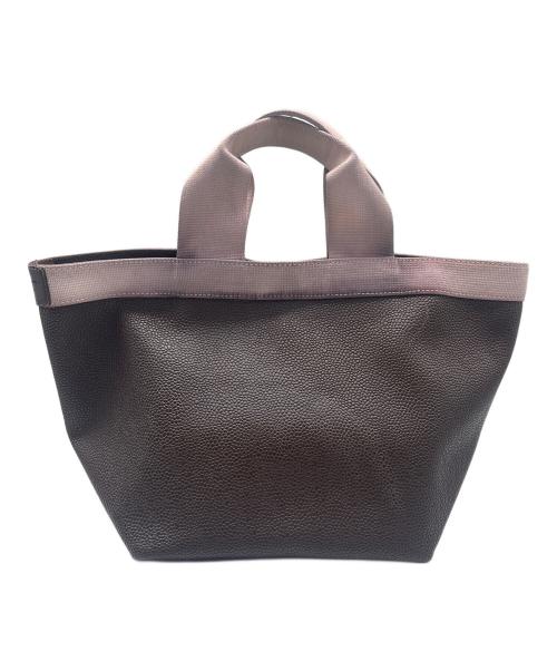 Herve Chapelier（エルベシャプリエ）Herve Chapelier (エルベシャプリエ) ミニバッグ ブラウン×ピンクの古着・服飾アイテム