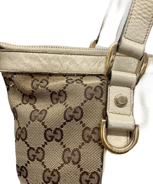 GUCCI（グッチ）GUCCI (グッチ) トートバッグ ブラウン×ベージュの古着・服飾アイテム