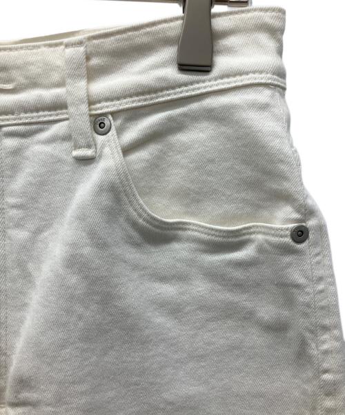 YANUK（ヤヌーク）YANUK (ヤヌーク) パンツ ホワイト サイズ:26の古着・服飾アイテム