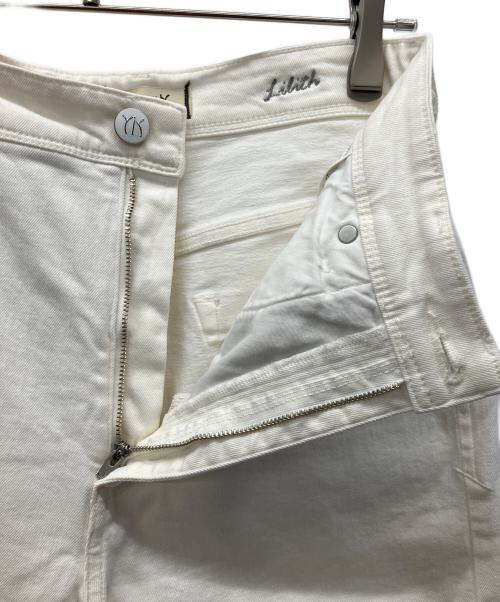 YANUK（ヤヌーク）YANUK (ヤヌーク) パンツ ホワイト サイズ:26の古着・服飾アイテム